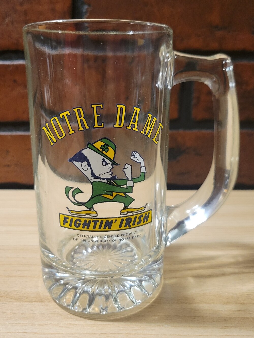 Notre Dame Fightin' Irish NCAA Glass Mug